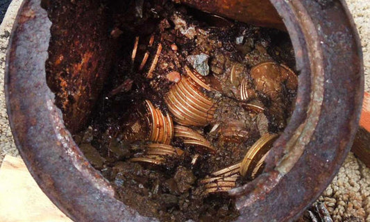 CALIFORNIA COUPLE FINDS $10 MILLION IN BURIED TREASURE WHILE WALKING DOG