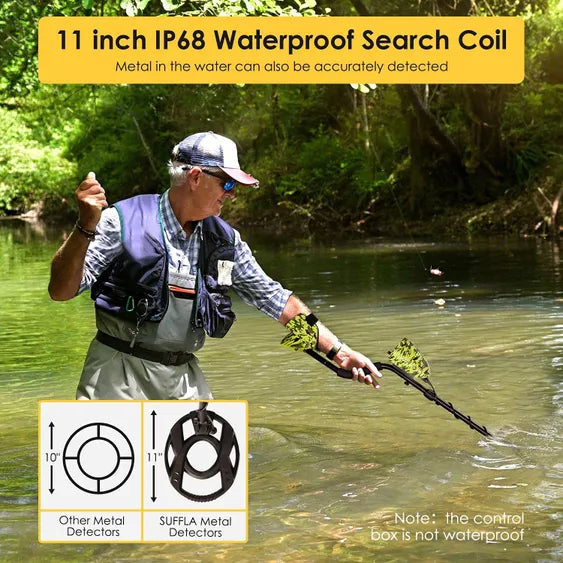 SUFFLA Multi-Modes Hobby Metal Detector User-Friendly & Lightweight for Adults Juniors Elders - SMD01