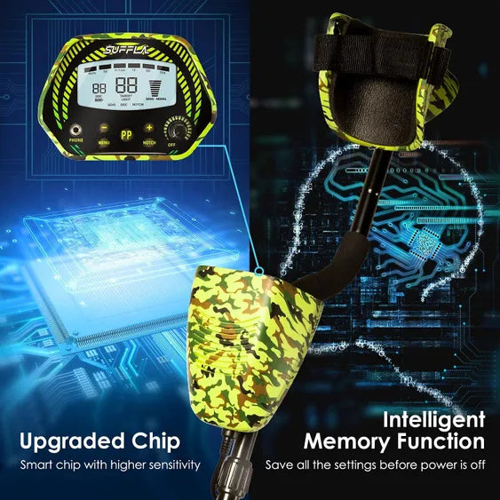 SUFFLA Multi-Modes Hobby Metal Detector User-Friendly & Lightweight for Adults Juniors Elders - SMD01