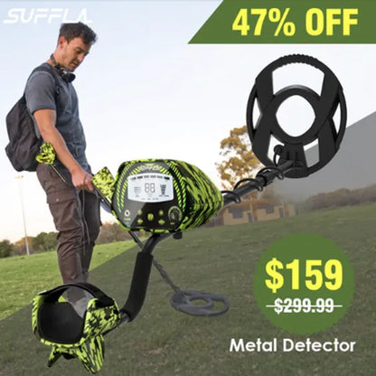 SUFFLA Multi-Modes Hobby Metal Detector User-Friendly & Lightweight for Adults Juniors Elders - SMD01