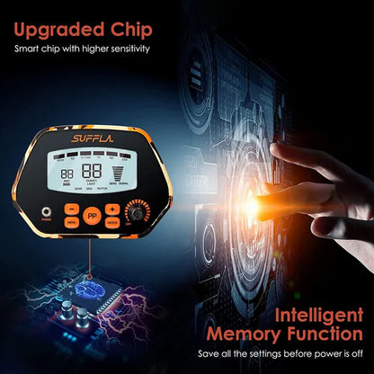 SUFFLA Hobby Metal Detector High Accuracy & Waterproof for Adults Juniors Elders SMD02B